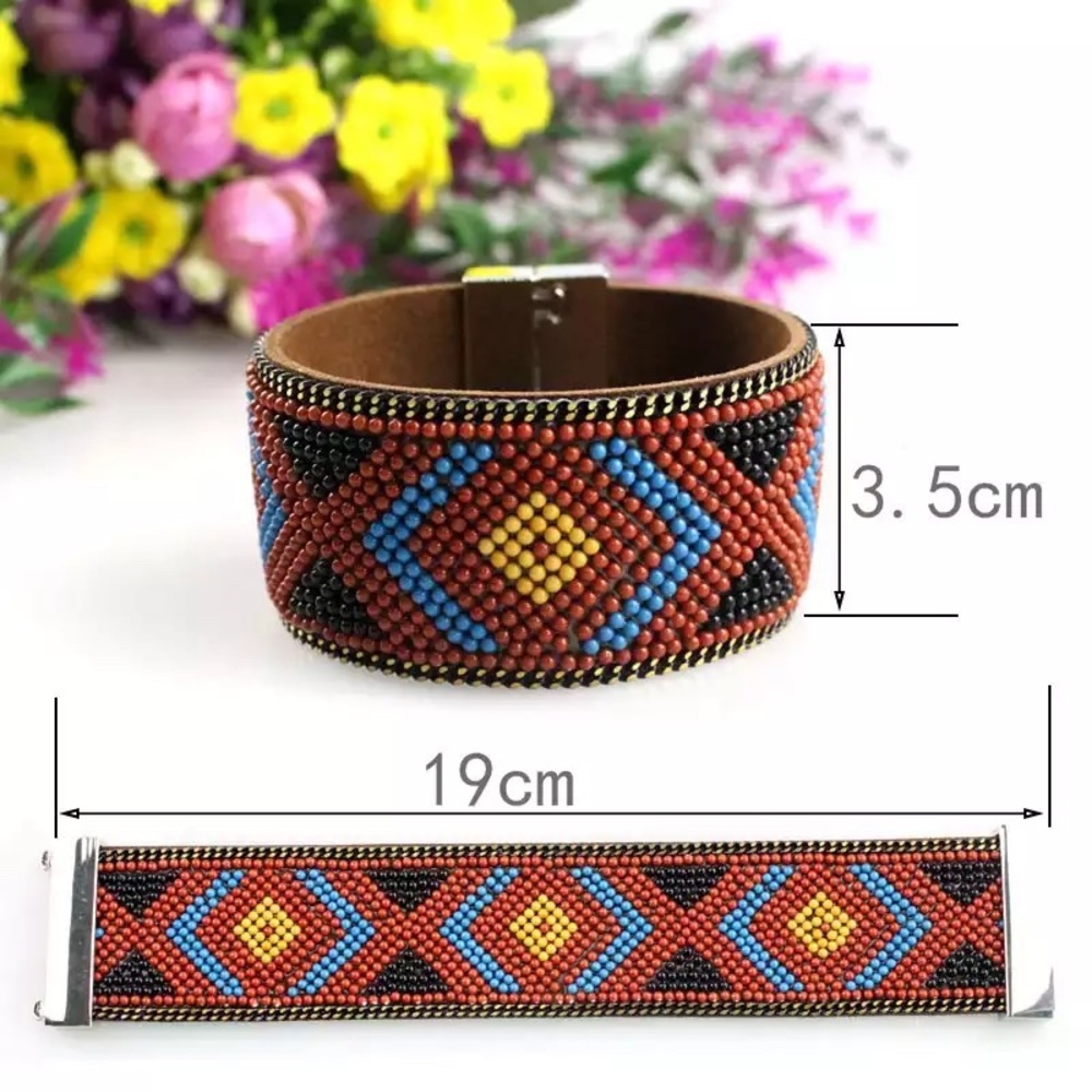 Fashion Bohemian Seed Bead Bracelet - Picture 4 of 4